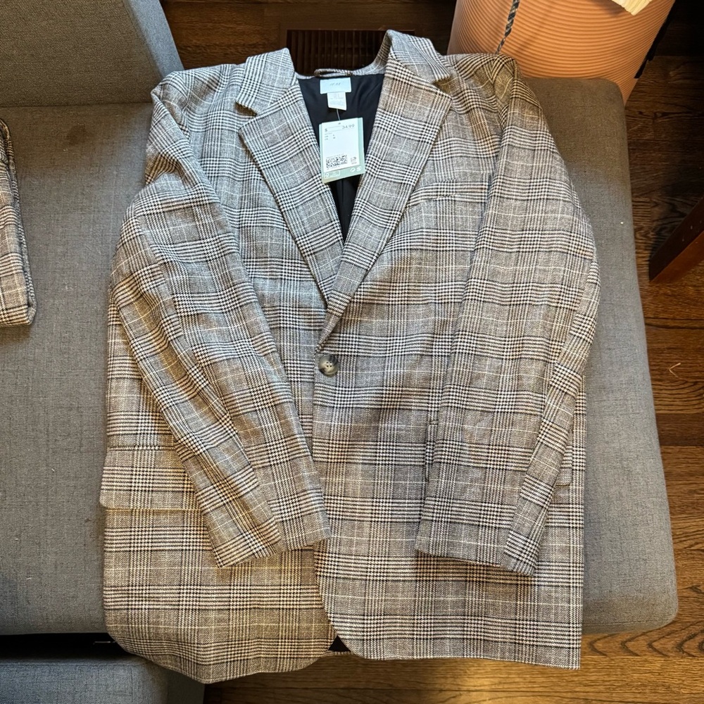 Woman’s Plaid Suit